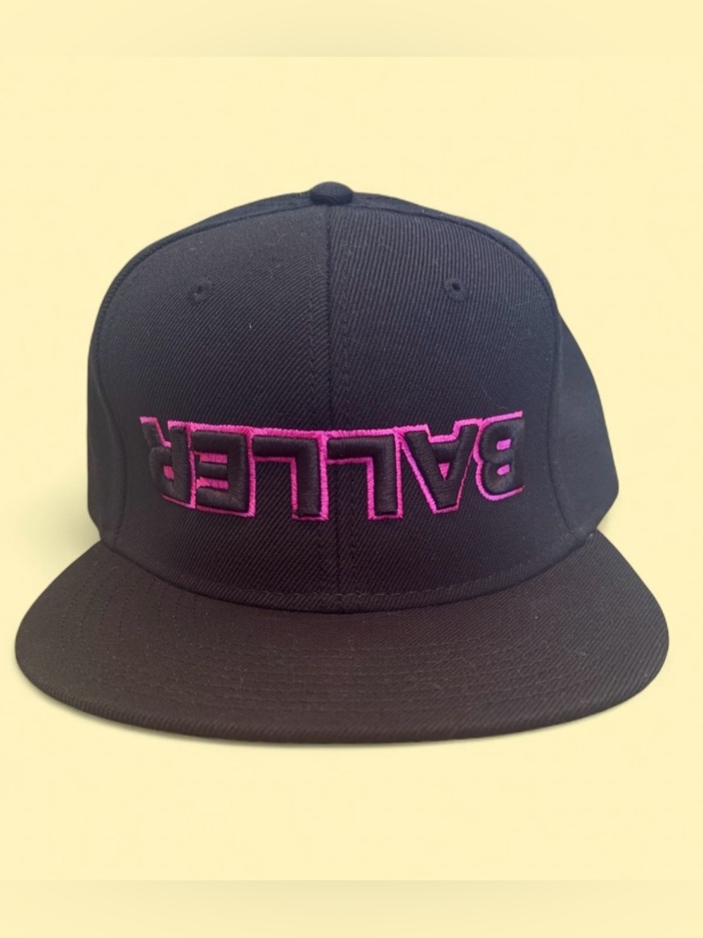 Otto Black & Pink “BALLER” Snapback Hat